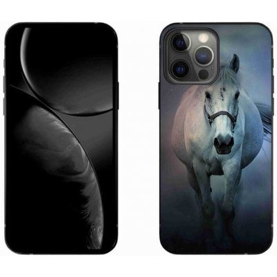 Pouzdro mmCase Gelové iPhone 13 Pro Max 6.7 - běžící bílý kůň – Zboží Mobilmania