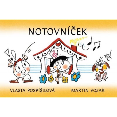 Martin Vozar Notovníček Hudební náuka – Zboží Mobilmania