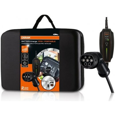 Osram OPC20A05 nabíjecí kabel pro elektromobil 7PIN PORTABLE Type 2 | Zboží Auto