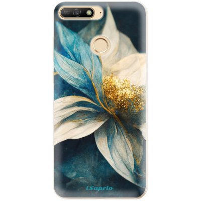 Pouzdro iSaprio - Blue Petals - Huawei Y6 Prime 2018 – Zbozi.Blesk.cz