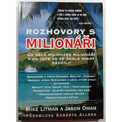 Rozhovory s milionáři, Mike Litma, Jason Oman – Hledejceny.cz