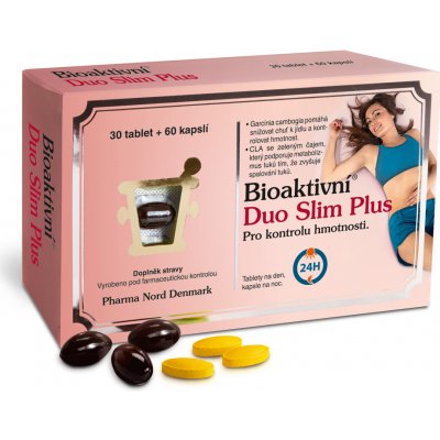Pharma Nord Bioaktivní Duo Slim 60 kapslí + 30 tablet – Zboží Mobilmania