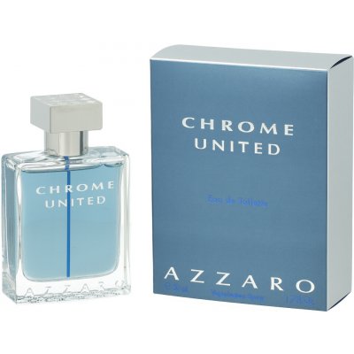 Azzaro Chrome United toaletní voda pánská 50 ml – Hledejceny.cz