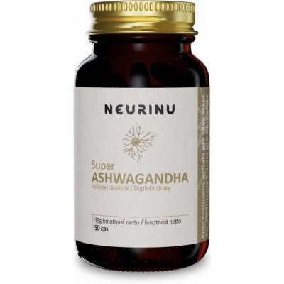 Neurinu Super Ashwagandha 50 kapsúl – Hledejceny.cz