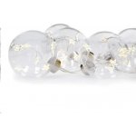 Solight Sada LED vánočních koulí s hvězdami velikost 8 cm 6 ks 30 LED časovač 3xAA USB 1V228 – Hledejceny.cz