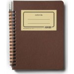 Bobo Retro kroužkový zápisník B6 linkovaný bordo 70 listů – Zbozi.Blesk.cz