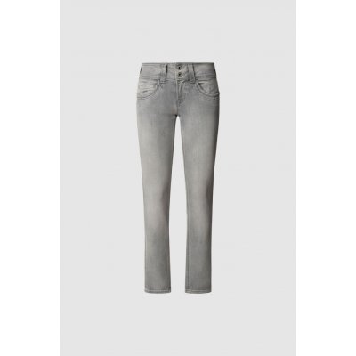 Pepe Jeans Dámské džíny SLIM JEANS MW ICONIC GEN denim – Hledejceny.cz