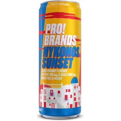 ProBrands BCAA Drink Vacay Edition 330 ml – Zboží Mobilmania