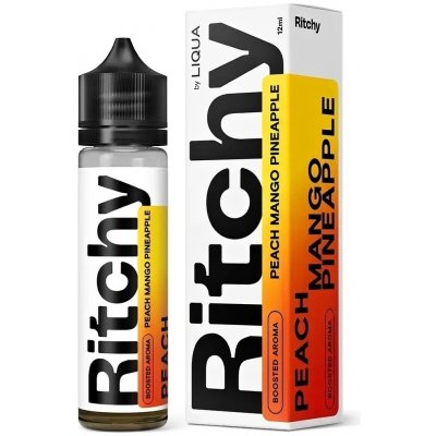 Liqua Ritchy Peach Mango Pineapple S & V 12 ml