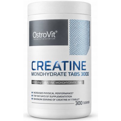 Ostrovit Creatine monohydrate 3000 300 tablet – Hledejceny.cz