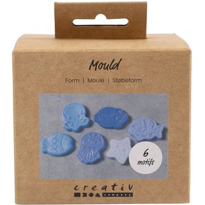 Creativ Company Plastová forma na odlévání moře 6 ks – Hledejceny.cz