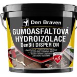 Den Braven Gumoasfaltová hydroizolace DenBit DISPER DN Gumoasfaltová hydroizolace DenBit DISPER DN, kbelík 5 kg, černá