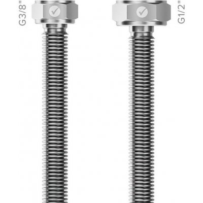 MERABELL Toaletní hadice Aqua Classic G3/8"-G1/2",50cm M0070 – Zboží Dáma
