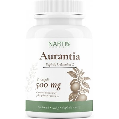 Nartis Aurantia – doplněk k vitaminu C 60 kapslí – Hledejceny.cz