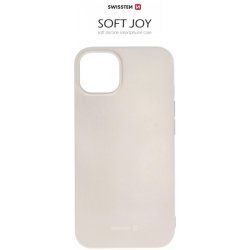 Pouzdro SWISSTEN Soft Joy Apple iPhone 12/12 Pro, kamenně šedé