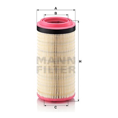 MANN-FILTER Vzduchový filtr C23800 – Hledejceny.cz