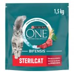 Purina ONE Bifensis sterilcat hovězí a pšenice 1,5 kg – Zboží Dáma