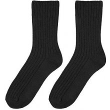 Vlnka Ovčí ponožky Merino se zdravotním lemem černá