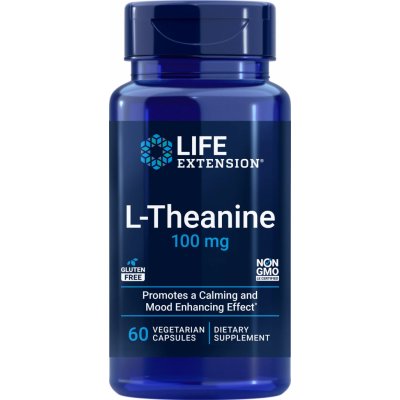 Life Extension L-Theanine 60 vegetariánská kapsle
