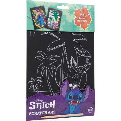 Vyškrabávací obrázky Stitch 2ks – Zboží Mobilmania