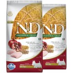 N&D AG Dog Adult Mini Chicken & Pomegranate 2 x 7 kg – Hledejceny.cz