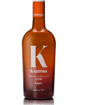 Kinross Tropic Gin 40% 0,7 l (holá láhev)