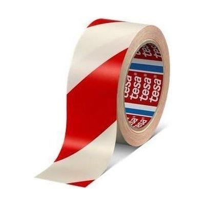 Tesa Signal Premium vyznačovací 50 mm x 33 m červeno-bílá – Hledejceny.cz