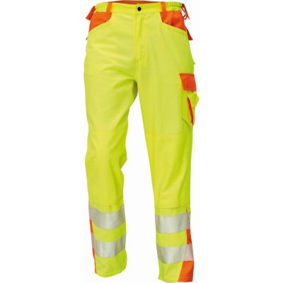 Cerva LATTON reflexní kalhoty žluto-oranžové – Zboží Mobilmania