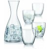 Váza Crystalex WATER SET karafa a sklenice na vodu 5ks