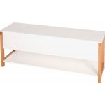 Woodman Northgate bílý 120 x 48 x 35 cm – Zboží Dáma