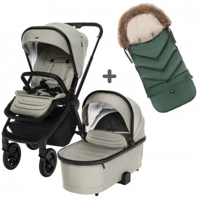 Zopa Set Move Cross 3 + korba XL 3 + fusak Fluffy Combi v hodnotě 2190kč 2025 Boss Grey – Zboží Mobilmania