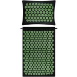 Spokey AKUMAT Akupresurní masážní podložka s polštářem 66 x 42 cm zelená – Hledejceny.cz