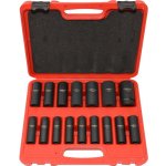 Genborx Sada průmyslových kovaných hlavic YM-8082, 1/2", 10 -32 mm, 16 ks – Zboží Dáma