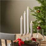 Eglo 410026 SADA 4x LED Svíčka FLAMME LED 1xAAA bílá EG410026 – Hledejceny.cz