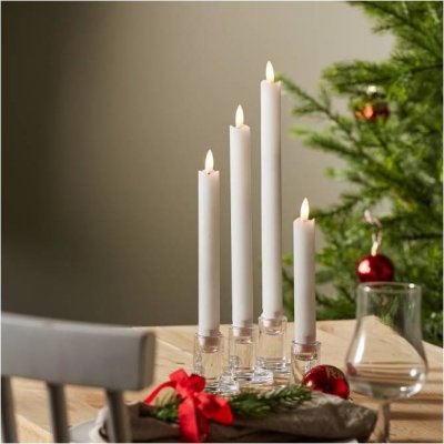 Eglo 410026 SADA 4x LED Svíčka FLAMME LED 1xAAA bílá EG410026 – Hledejceny.cz