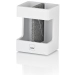 KELA Držák na zubní kartáčky Cube polyresin bílá KL-23693 – Zboží Dáma