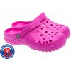 Dětské žabky a pantofle FLAMEshoes Dětské clogsy do školy B 2008 růžové