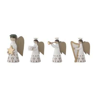 Vánoční figurky/svícny Lucia Angels set 4 ks Bloomingville – Hledejceny.cz