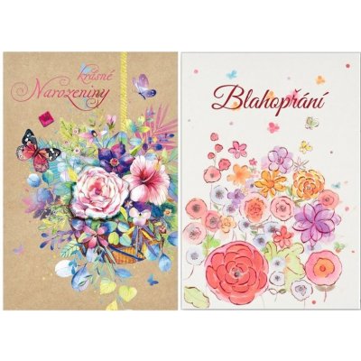 přání srdečné do obálky - pro ženy – Zboží Dáma