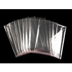 Prima-obchod PP sáček s lepicí klopou 20x20 cm, barva transparent – Zboží Živě