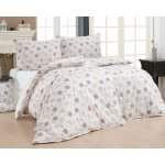 Matějovský povlečení WINTER GLOW vločky béžové flanel premium 140x200 70x90 – Zboží Mobilmania