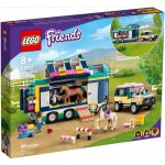 LEGO® Friends 41722 Auto s přívěsem pro koně – Zboží Živě