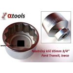GEKO Nástrčný klíč 65mm 3/4" dvanáctihran (Ford Transit, Iveco) | Zboží Auto