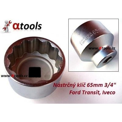 GEKO Nástrčný klíč 65mm 3/4" dvanáctihran (Ford Transit, Iveco) | Zboží Auto