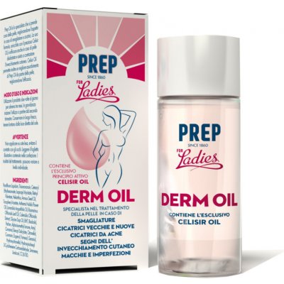 Prep For Ladies Derma Oil ošetřující olej na tělo a tvář 50 ml