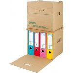 EMBA Sběrný box 325 x 295 x 325 cmmm TYP I/4 H/H na 4 pořadače zelený tisk – Zboží Živě