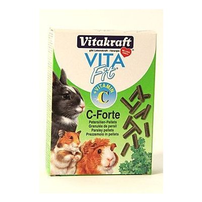 Vitakraft Vita C Forte petrželové peletky 100g Vitakraft 49376 – Zbozi.Blesk.cz