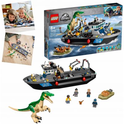 LEGO® Jurassic World 76942 Útěk Baryonyxe z lodě