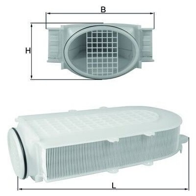 Vzduchový filtr MAHLE LX 2991/1 – Hledejceny.cz