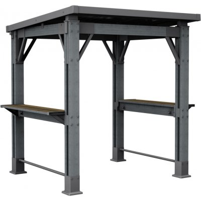 KETER GRILL GAZEBO 247 x 200 x 238 cm, grafit 17213898 – Sleviste.cz